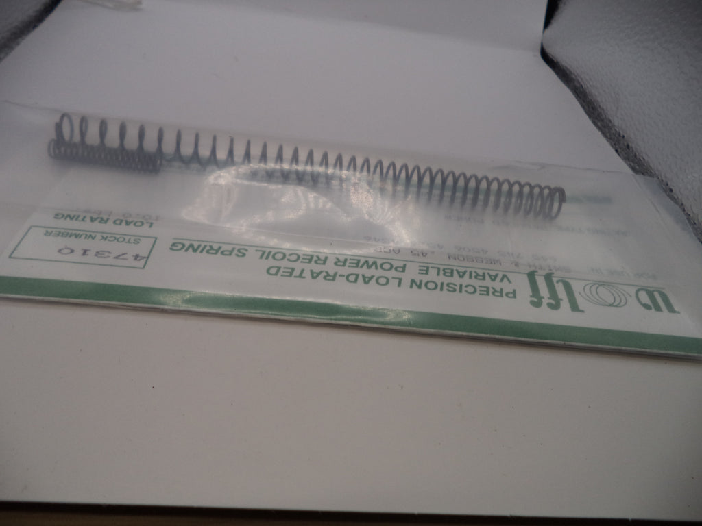Wolff Reduced Power Variable Recoil Spring 10LB for S&W 645/745/4506/4526/4546 .45 ACP 47310
