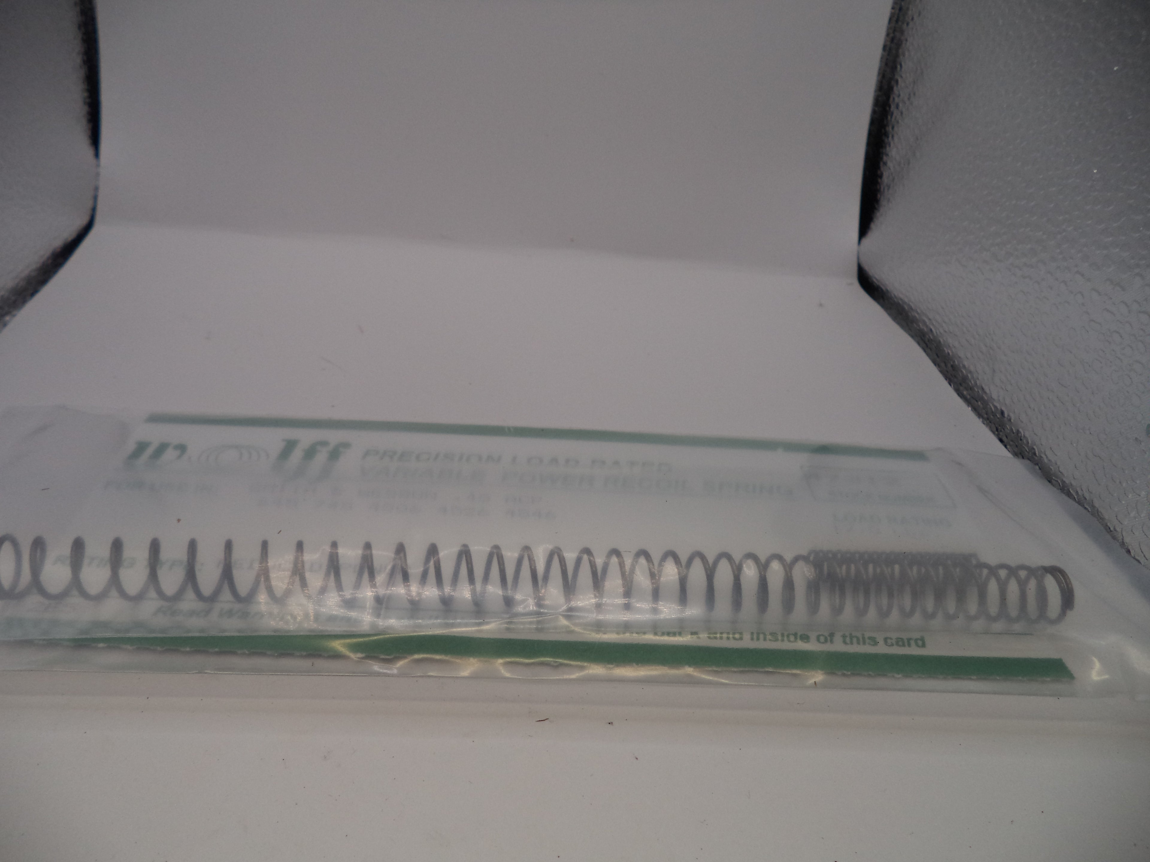 Wolff Reduced Power Variable Recoil Spring 12LB for S&W 645/745/4506/4526/4546 .45 ACP 47312