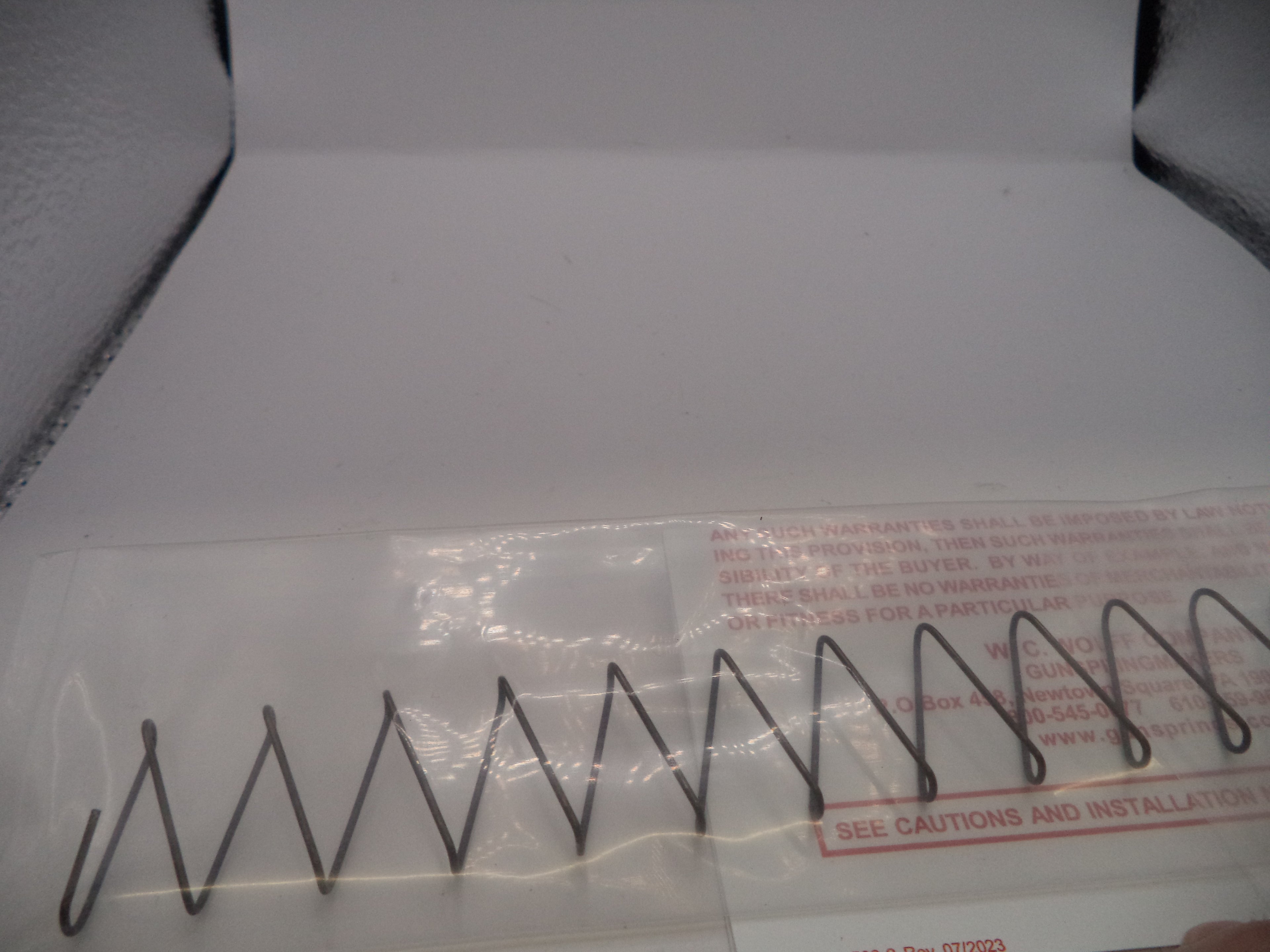 Wolff +10% Extra Power Magazine Spring for Smith & Wesson M&P Shield EZ .380 ACP 8-Round