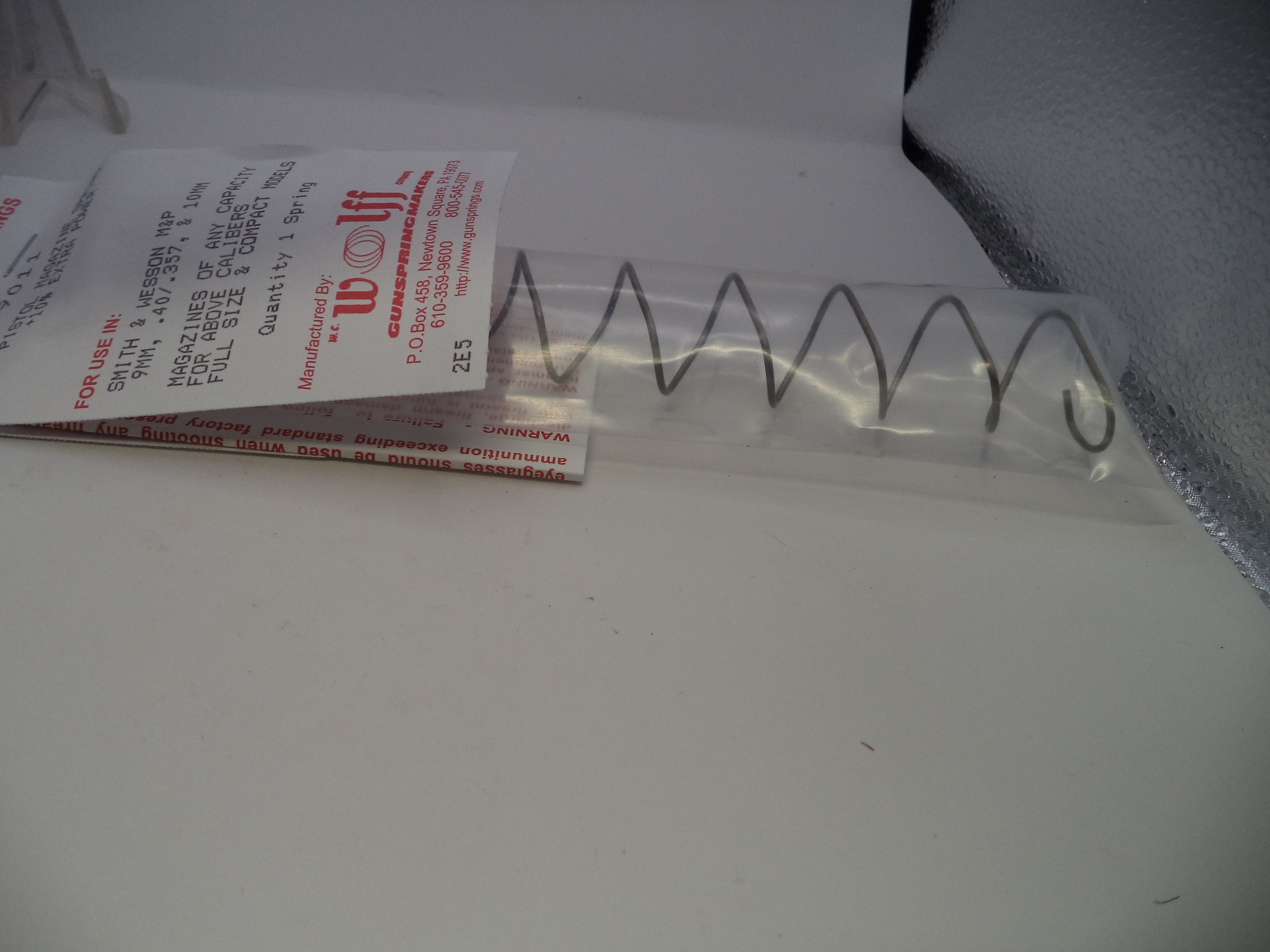 Wolff +10% Extra Power Magazine Spring for Smith & Wesson M&P 9mm/.40/.357/10mm