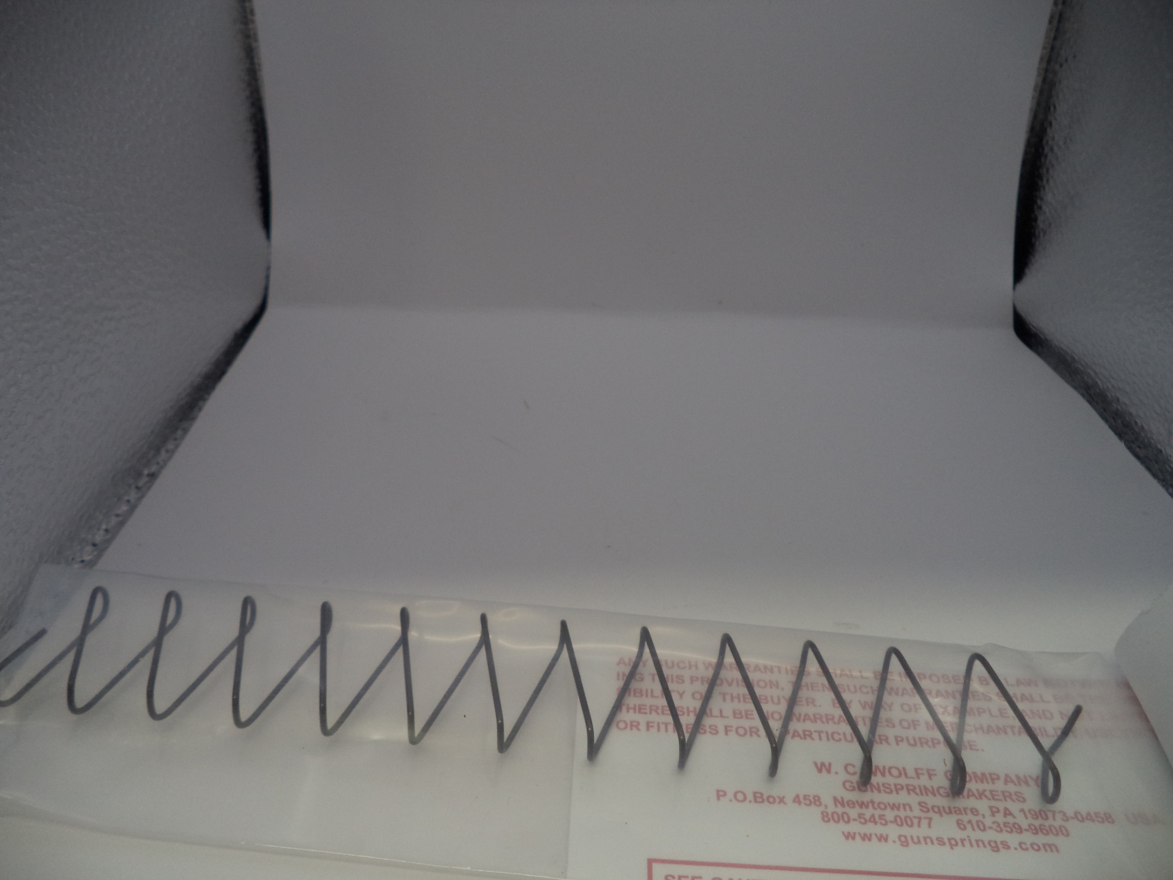 Wolff +5% Extra Power Magazine Spring for S&W 39/3900 Series 9mm | Part 73061