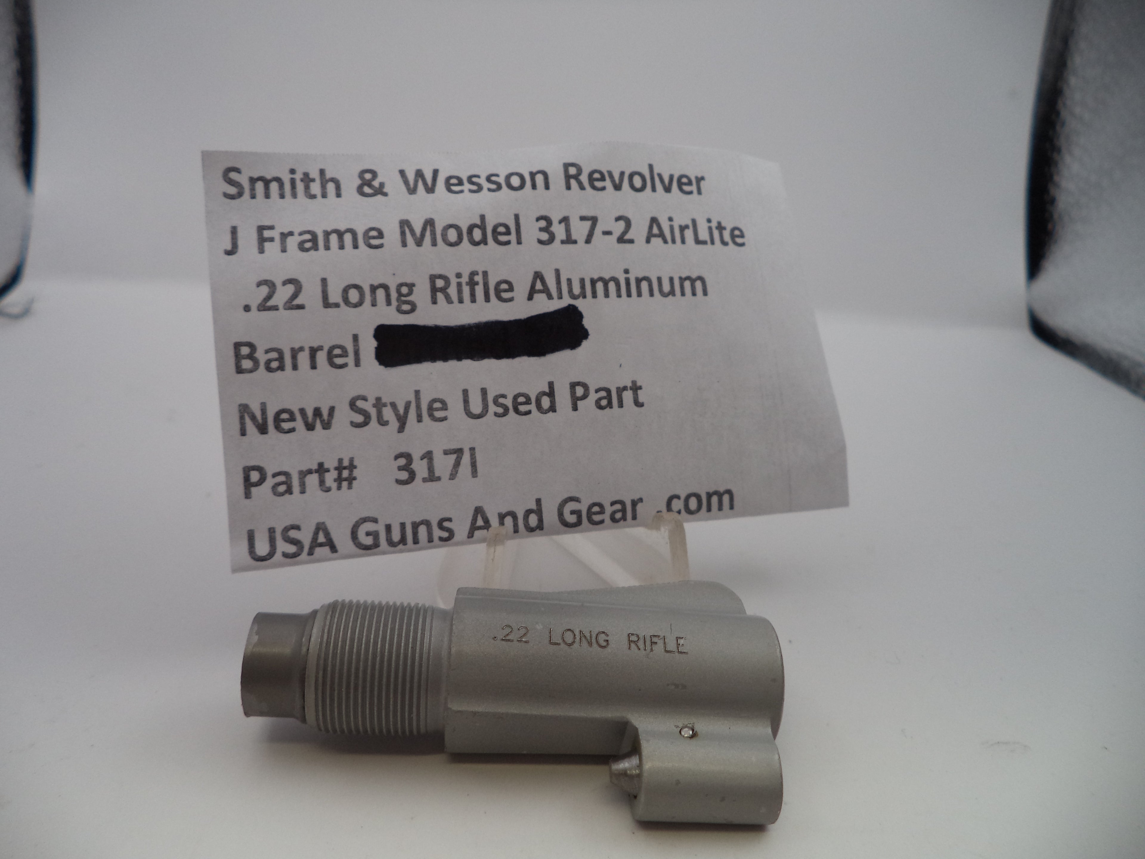 S&W J Frame Model 317-2 AirLite 2" Barrel .22 LR – Part# 317I