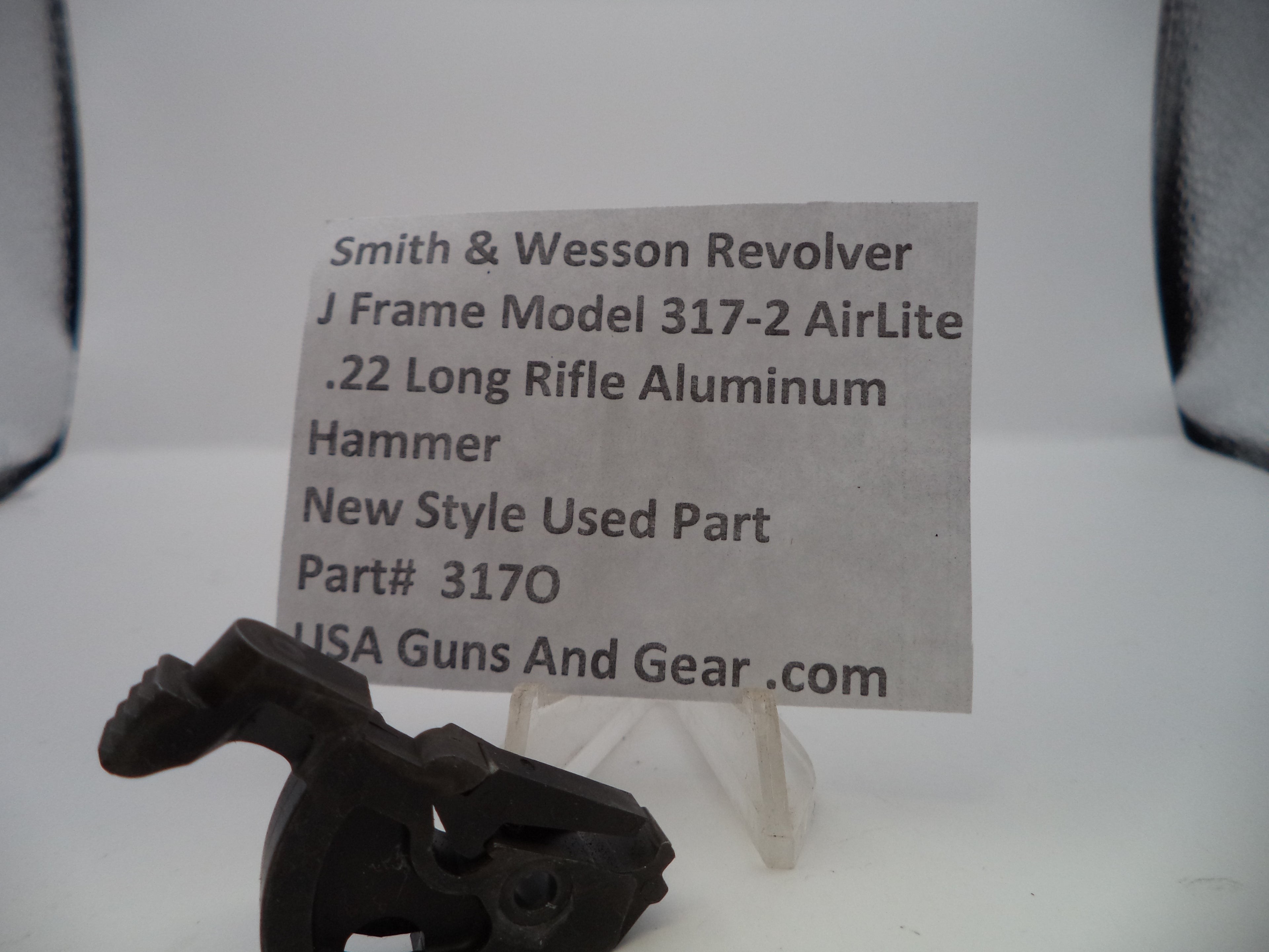 Smith & Wesson J Frame 317-2 AirLite Hammer - Factory OEM Part .22 LR