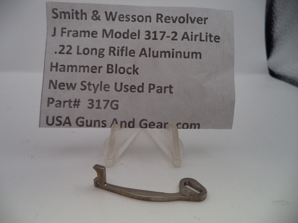 S&W J Frame Model 317-2 AirLite Hammer Block .22 LR – Part# 317G