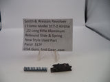 317F  S&W J Frame Model 317-2 AirLite Rebound Slide & Spring .22 Long Rifle