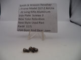317L  S&W J Frame Model 317-2 AirLite Side Plate Screws .22 Long Rifle