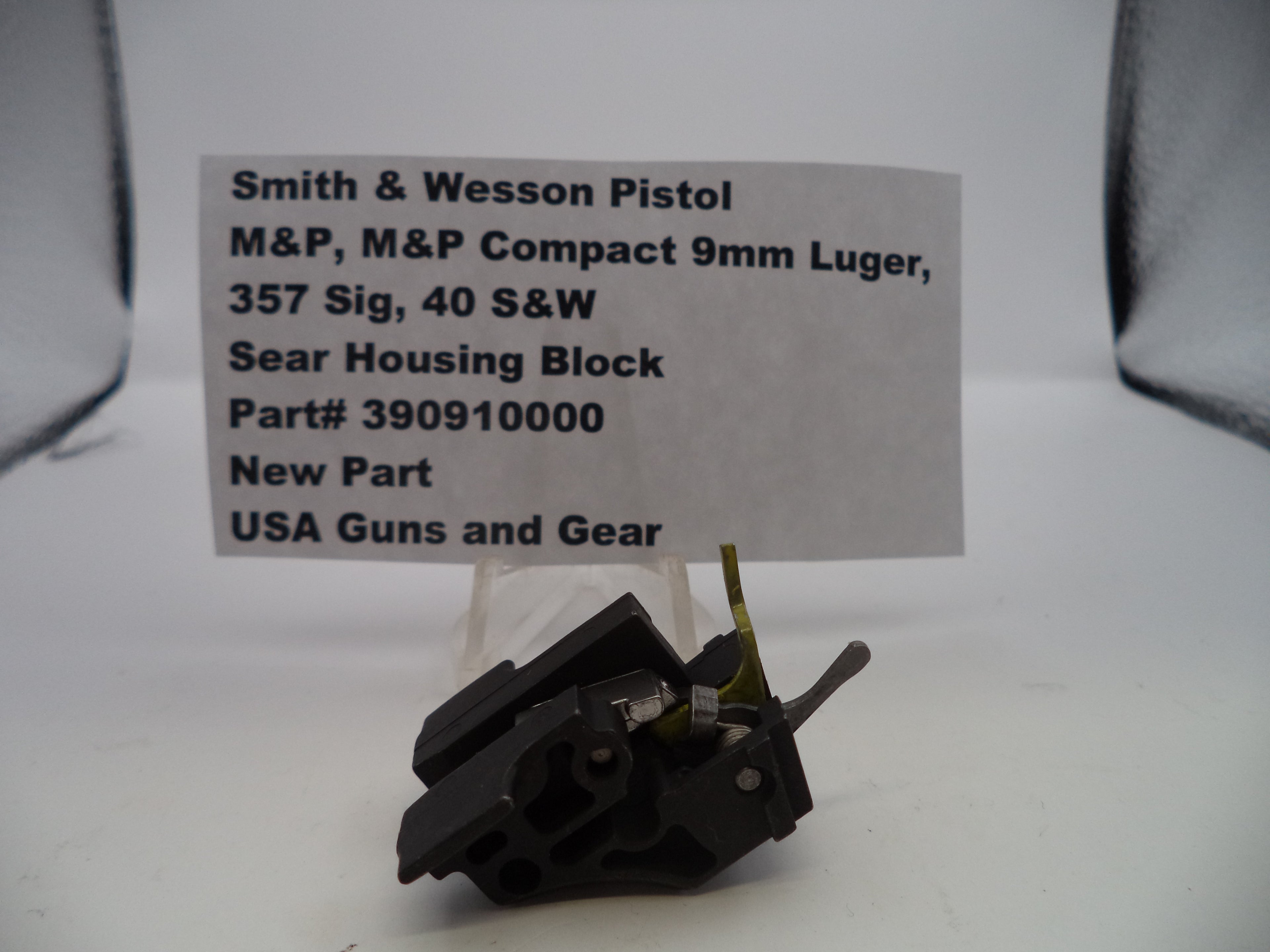 Smith & Wesson M&P Sear Housing Block 9mm/.357 Sig/.40 - Part 390910000
