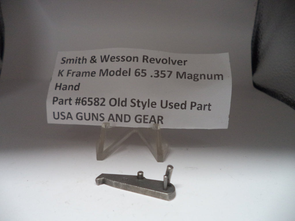 Smith & Wesson K Frame Model 65 Hand .357 Magnum Old Style Used - Part# 6582