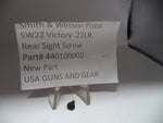 440100000 S&W SW22 Victory Rear Sight Elevation Screw .22 LR