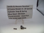 K1515V Smith & Wesson K Frame Model 15 Cylinder Stop & Spring .38 SPL