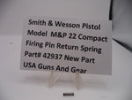 429370000 Smith & Wesson Pistol M&P 22 Compact Firing Pin Return Spring