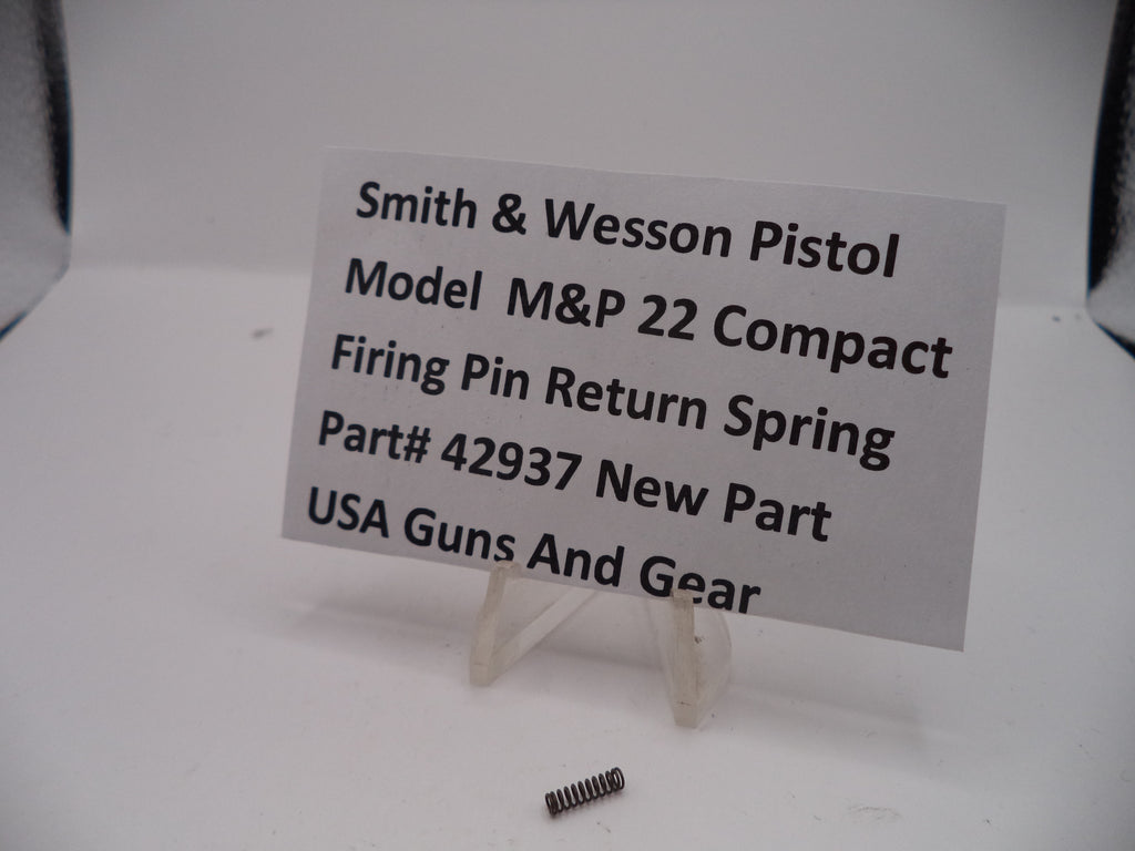 Smith & Wesson Pistol M&P 22 Compact Firing Pin Return Spring 429370000