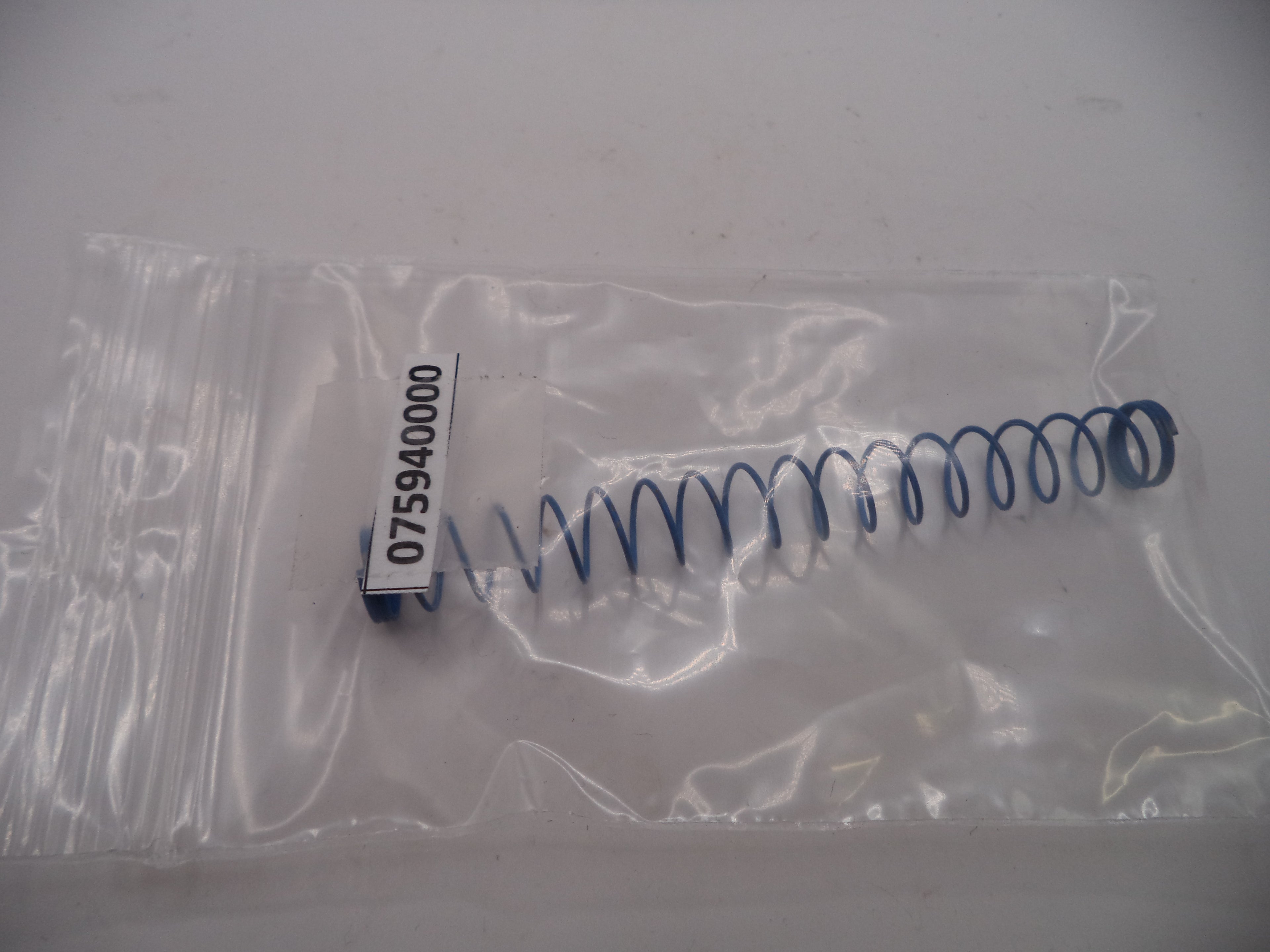 Smith & Wesson K/L/N/X Frame Cylinder Extractor Spring - 075940000