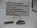 P37V7 S&W J Frame Pre Model 37 (Airweight) Rebound Slide Assembly .38 Special ctg.