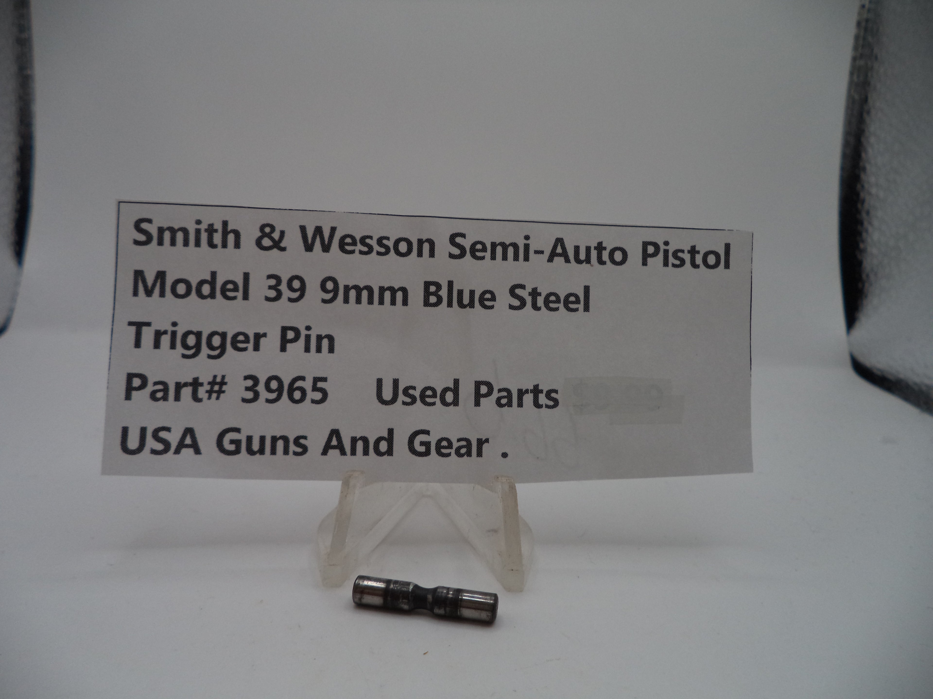 39599 Smith & Wesson Pistol Model 39-2 Ejector Spring  9mm