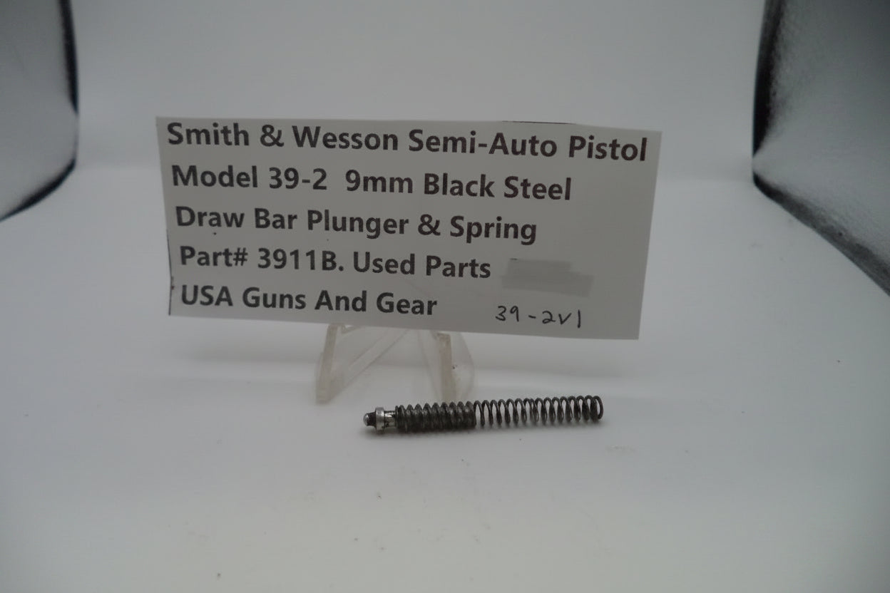 Smith & Wesson Model 39-2 Draw Bar Plunger & Spring 9mm | Part 3911 ...