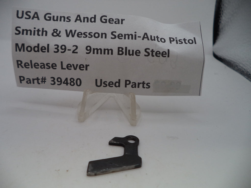 39480 Smith & Wesson Pistol Model 39-2 Release Lever 9mm