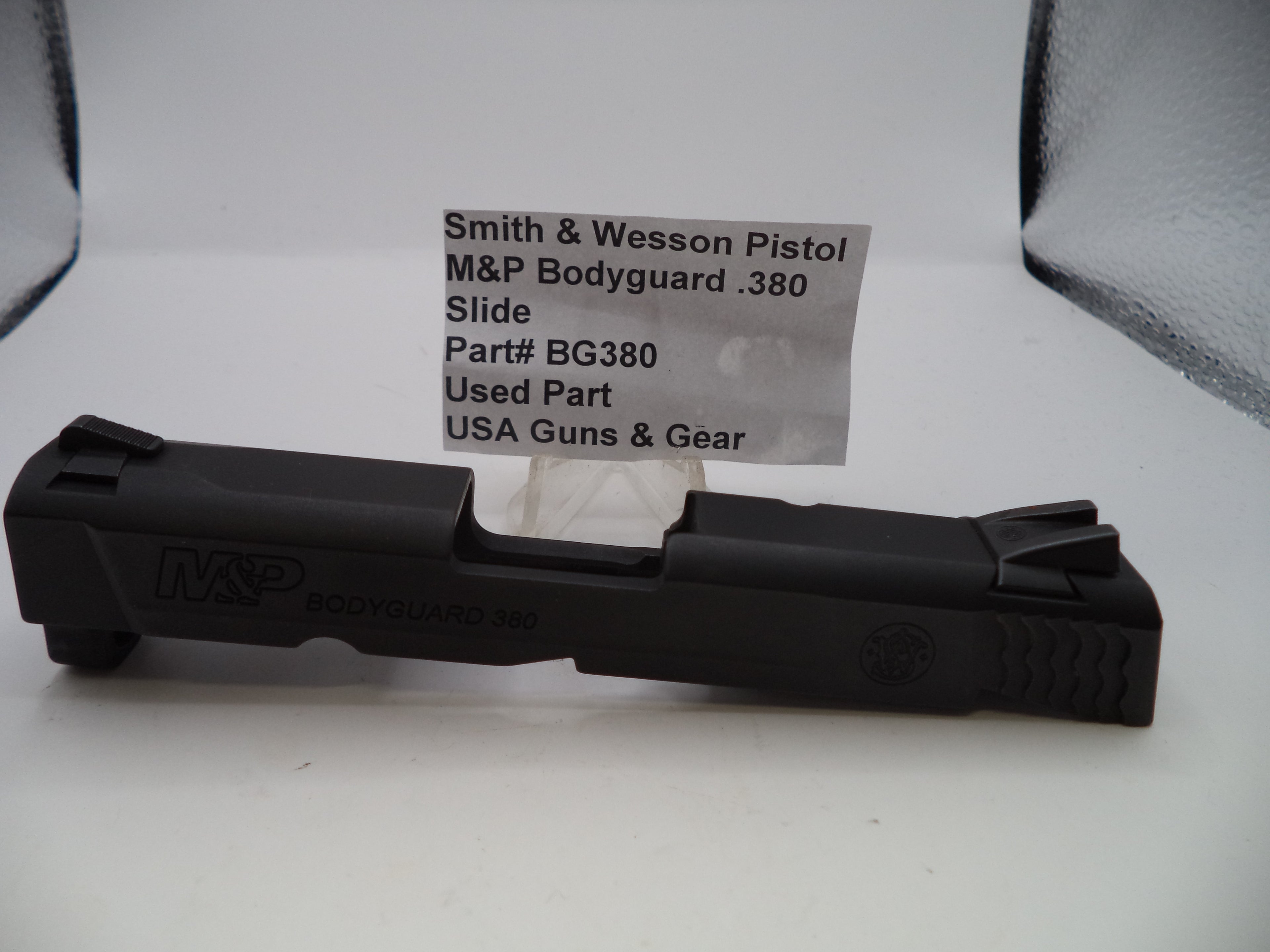 Smith & Wesson M&P Bodyguard .380 Slide Assembly - Used OEM Part BG380