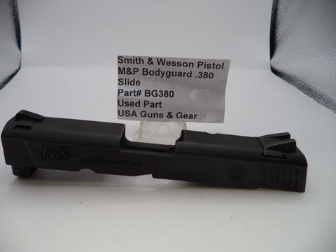 BG380 S&W Pistol M&P Bodyguard .380 Slide Used Part