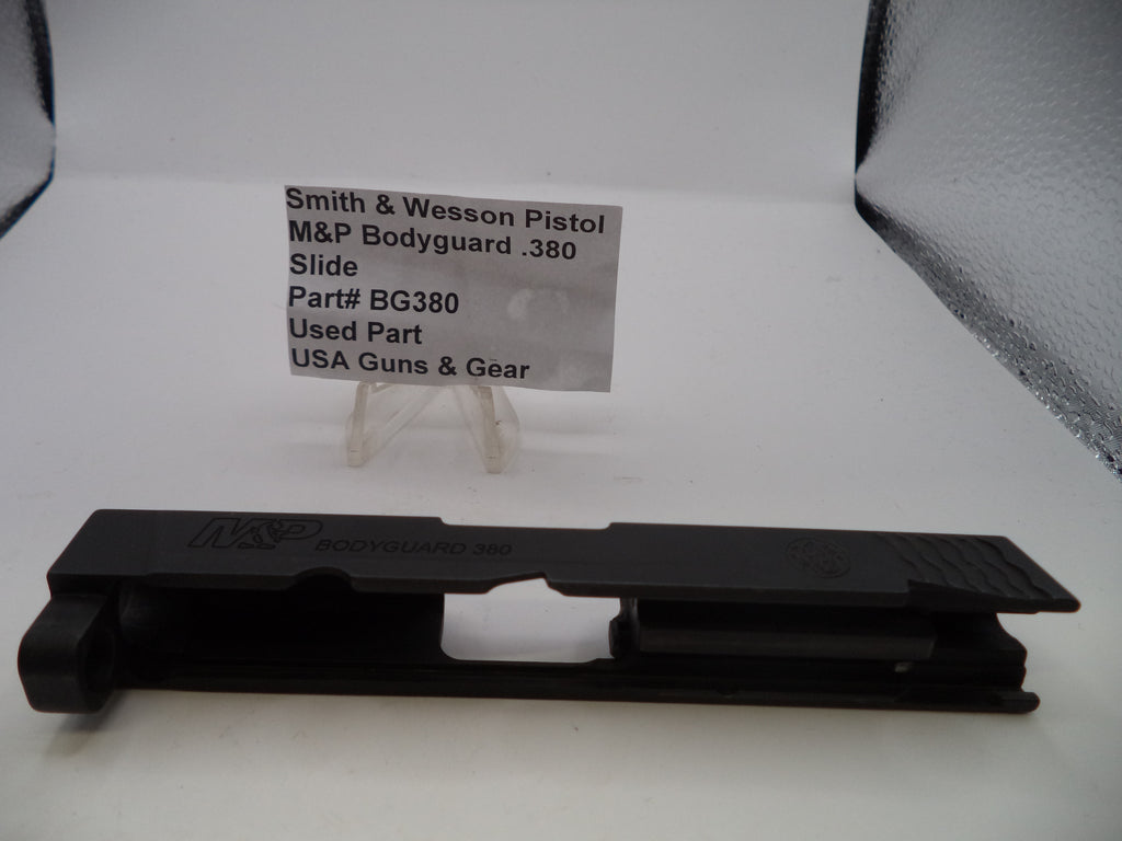 Smith & Wesson M&P Bodyguard .380 Slide Assembly - Used OEM Part BG380