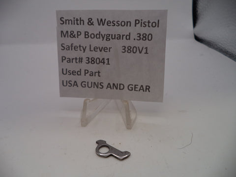 38041 S&W Pistol M&P Bodyguard .380 Safety Lever Used Part
