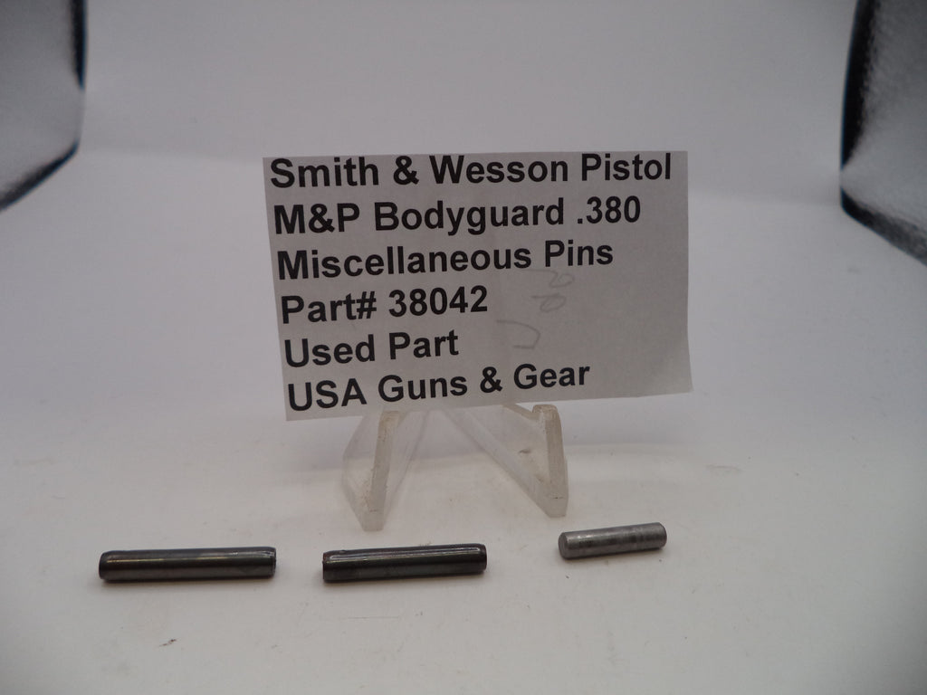 Smith & Wesson Pistol M&P Bodyguard .380 Miscellaneous Pins Used Part 38042