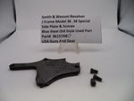 36157ABD Smith & Wesson J Frame Model 36 Side Plate & Screws Blue .38 SPL