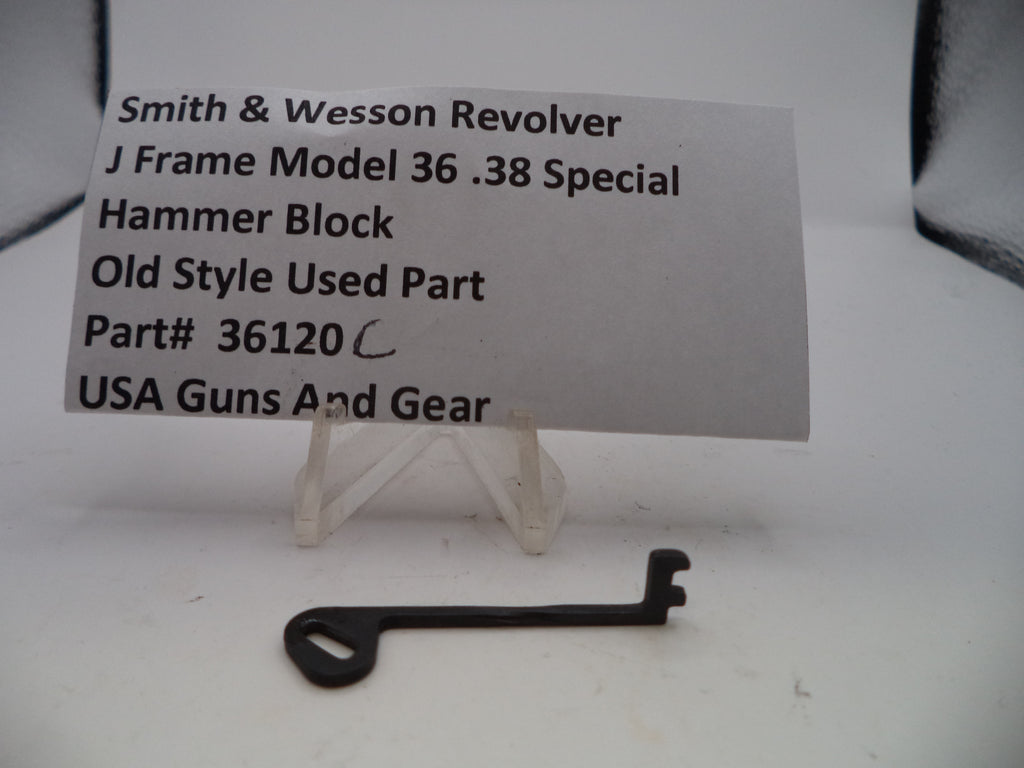 36120C Smith & Wesson J Frame Model 36 Hammer Block .38 Special