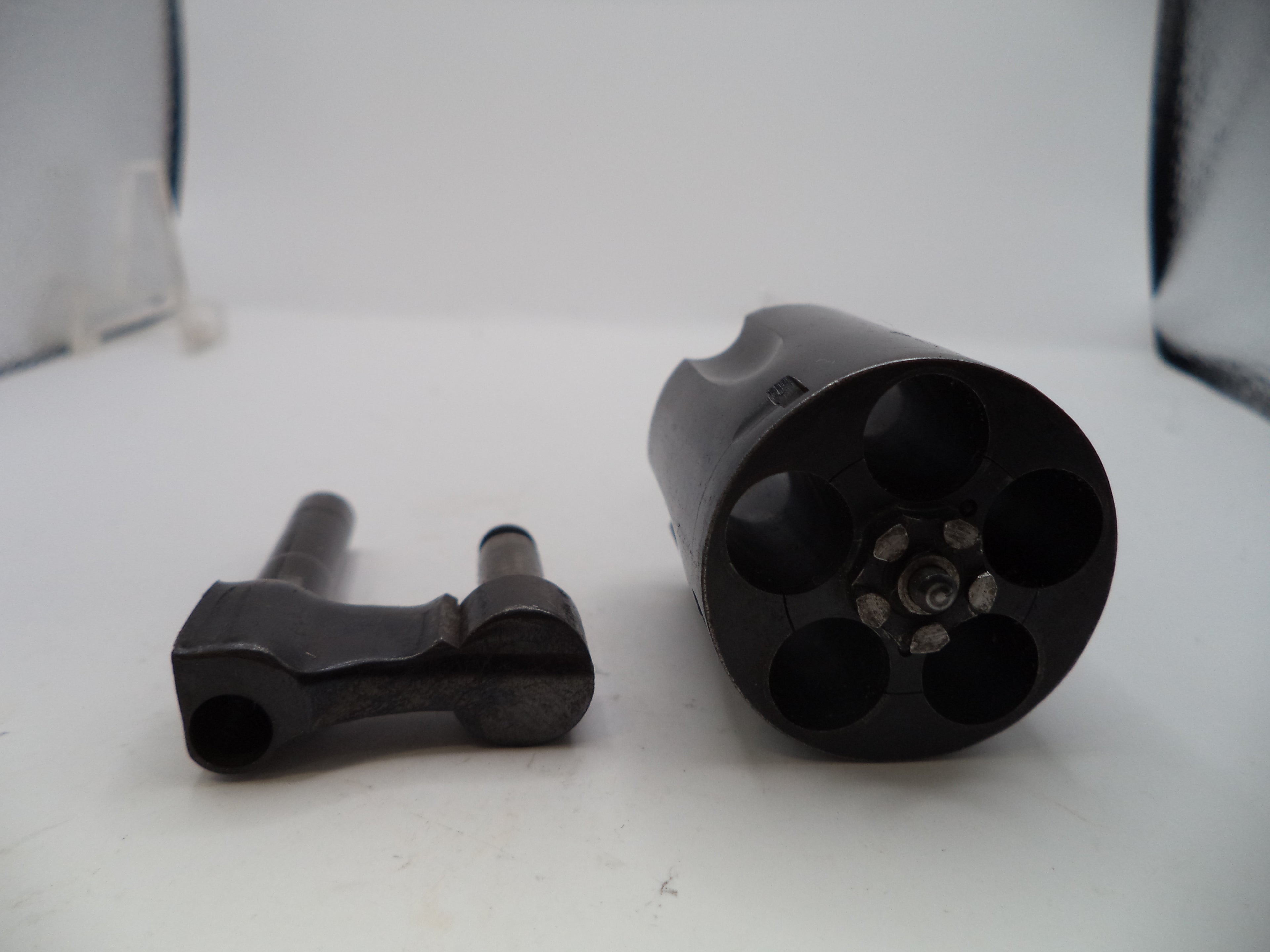 Smith & Wesson J Frame Cylinder & Yoke Assembly - Models 36/37/38/49 - 2" Barrel .38 Special - Blue Steel - Used OEM Part 3661ABC