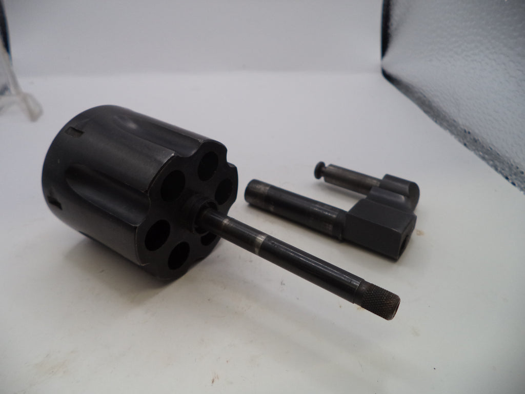 Smith & Wesson N Frame Model 28 Highway Patrolman Cylinder & Yoke Assembly - Recessed Blue Steel .357 Magnum - Used OEM Part 2876B