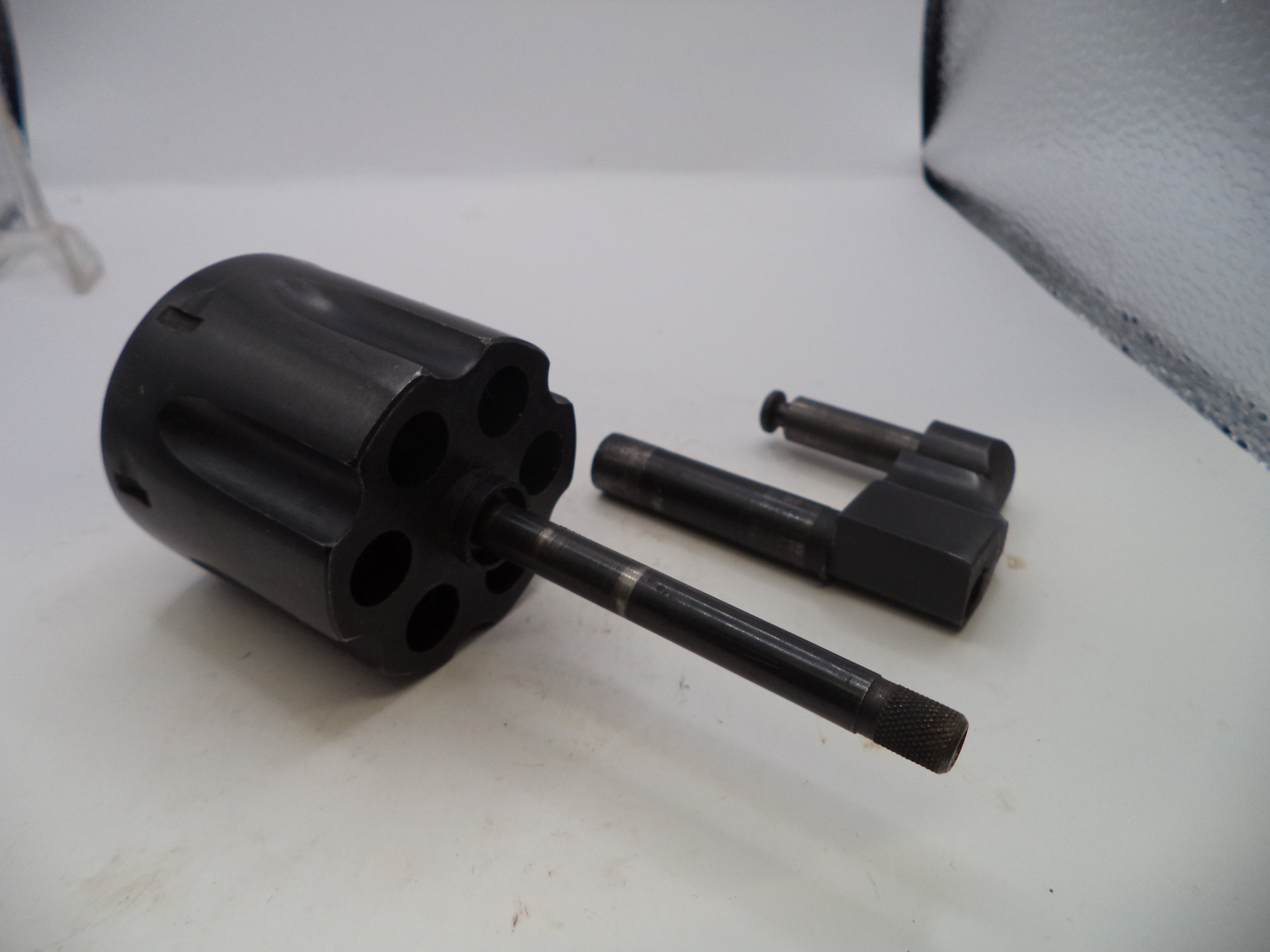 Smith & Wesson N Frame Model 28 Highway Patrolman Cylinder & Yoke Assembly - Recessed Blue Steel .357 Magnum - Used OEM Part 2876B