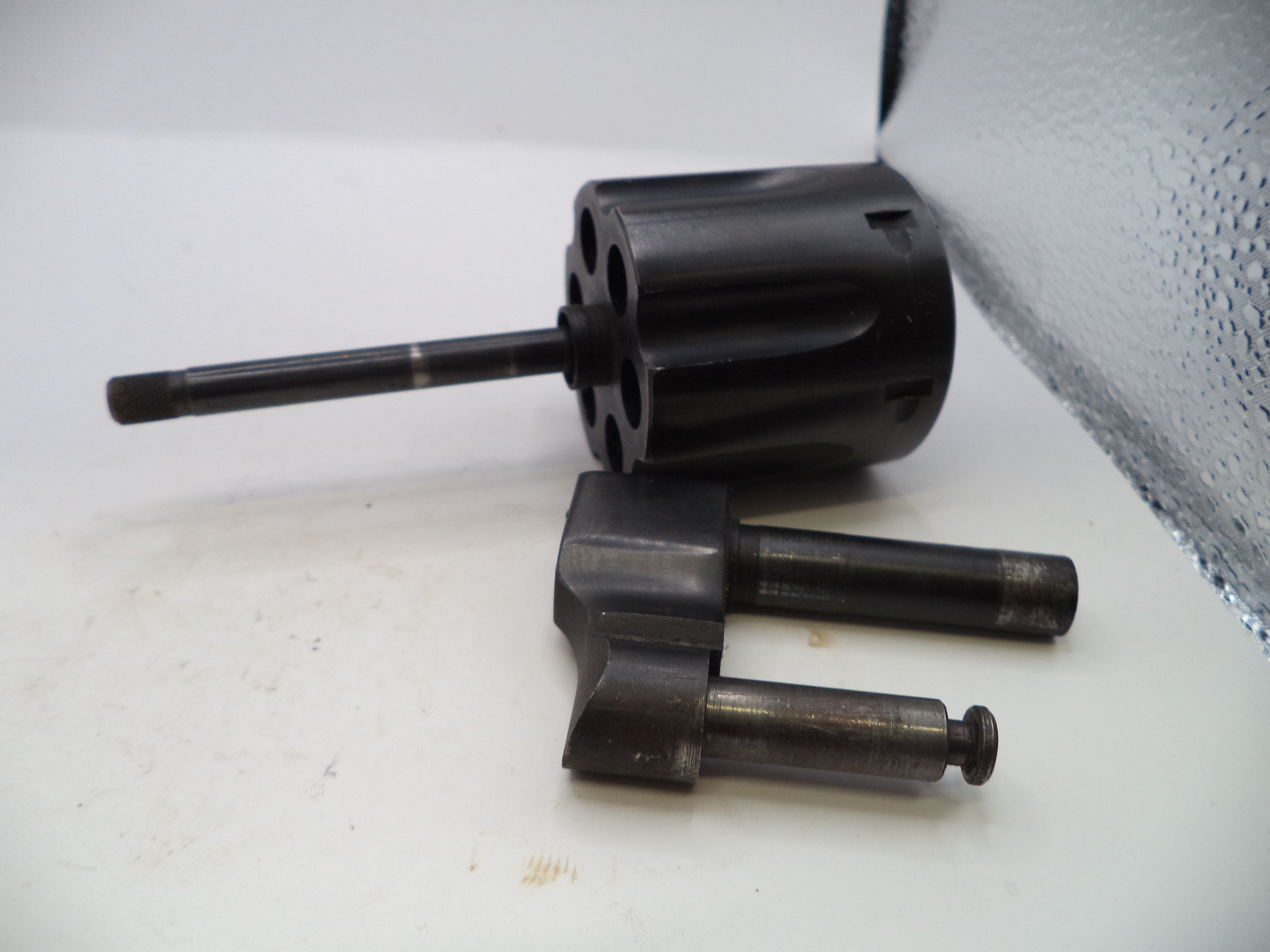Smith & Wesson N Frame Model 28 Highway Patrolman Cylinder & Yoke Assembly - Recessed Blue Steel .357 Magnum - Used OEM Part 2876B