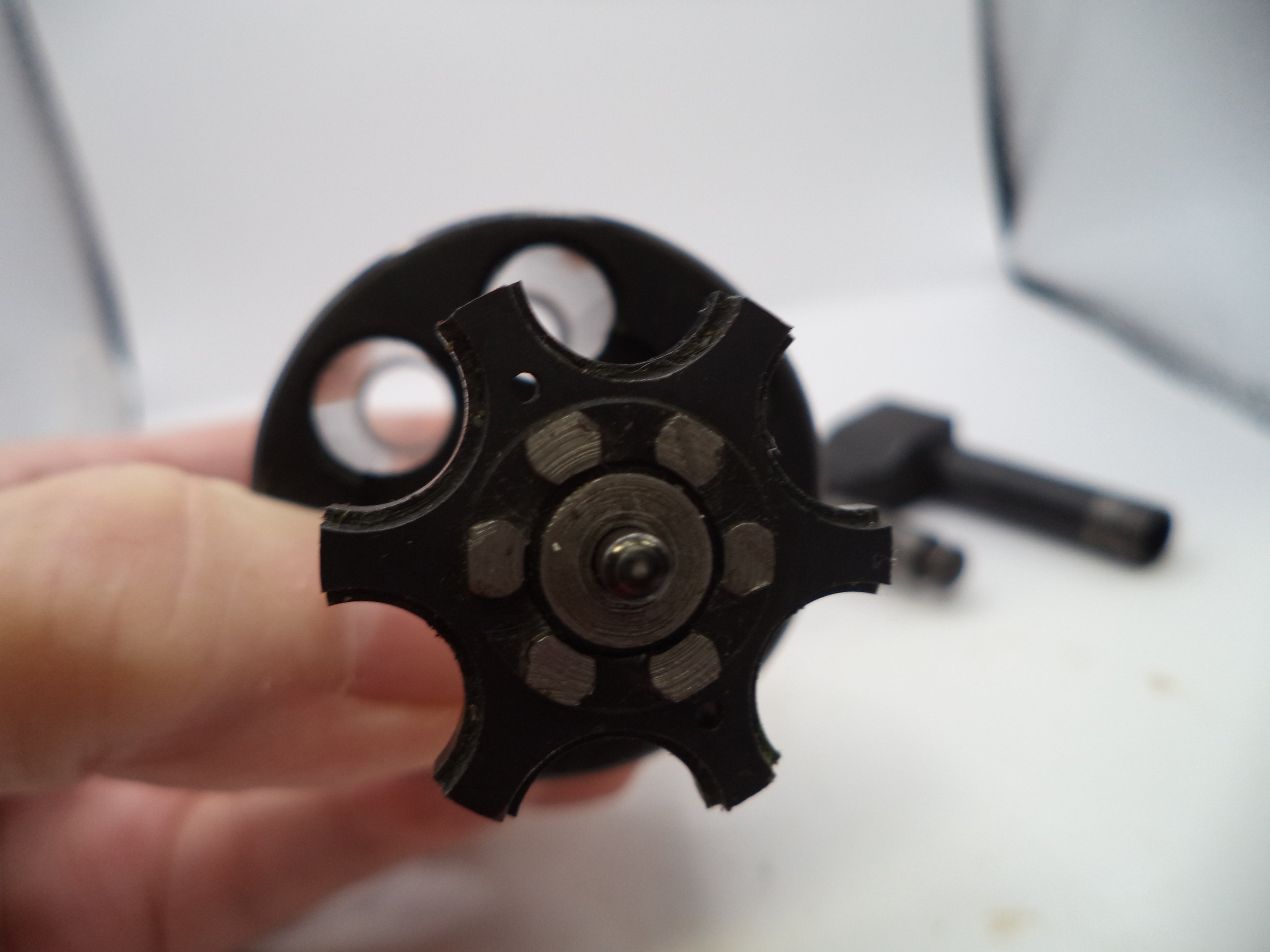 Smith & Wesson N Frame Model 28 Highway Patrolman Cylinder & Yoke Assembly - Recessed Blue Steel .357 Magnum - Used OEM Part 2876B