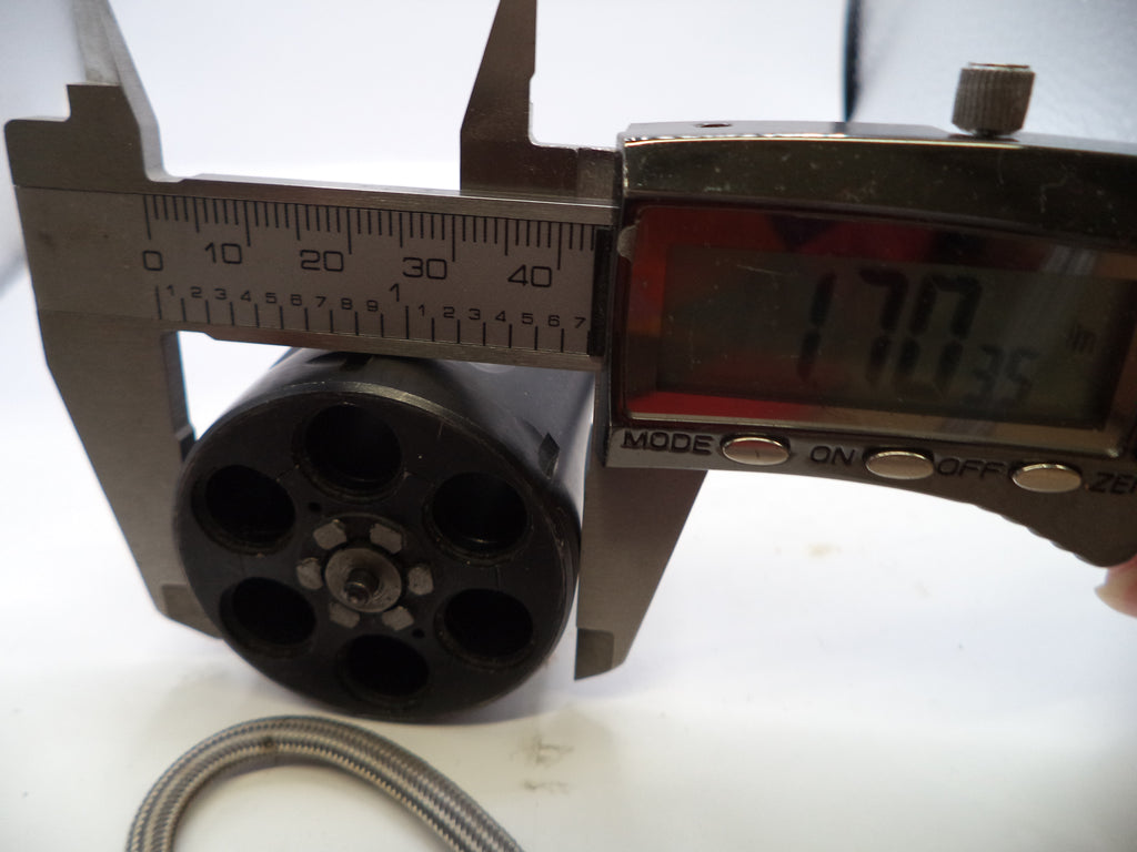 Smith & Wesson N Frame Model 28 Highway Patrolman Cylinder & Yoke Assembly - Recessed Blue Steel .357 Magnum - Used OEM Part 2876B