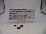 28160A S&W N Frame Model 28 Highway Patrolman Side Plate Screws (3) .357 Magnum