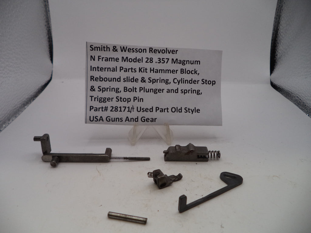 Smith & Wesson Model 28 Highway Patrolman Internal Parts Kit - Factory OEM .357 Magnum