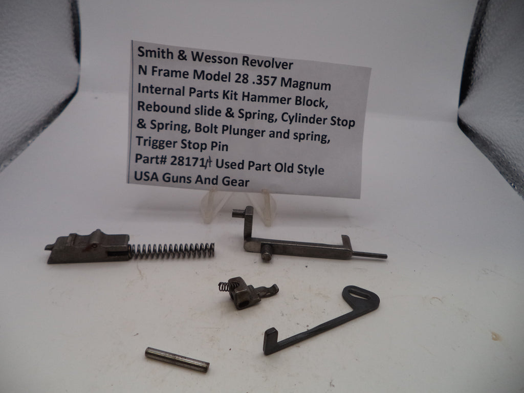 Smith & Wesson Model 28 Highway Patrolman Internal Parts Kit - Factory OEM .357 Magnum