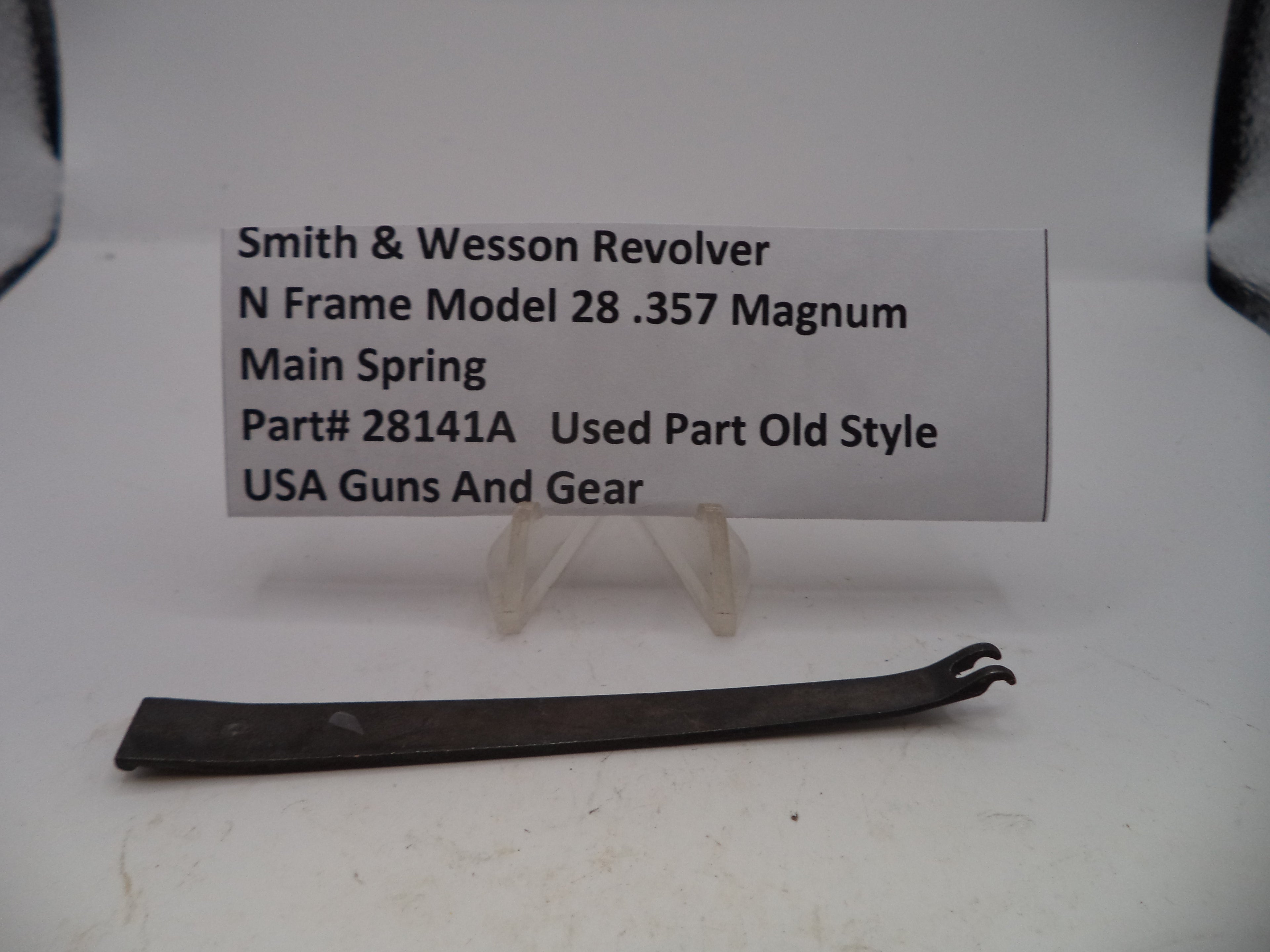 S&W N Frame Model 28 Highway Patrolman MainSpring .357 Magnum 28141A