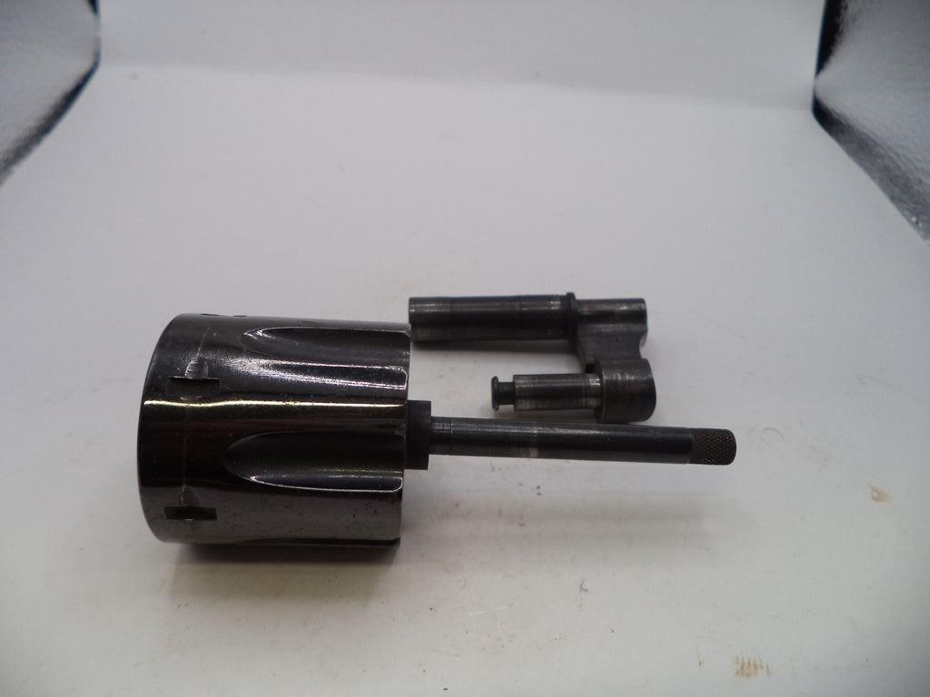 Smith & Wesson J Frame Model 34 Cylinder with Yoke - 4" Barrel Blue Steel .22 Long Rifle - Used OEM Part 3470