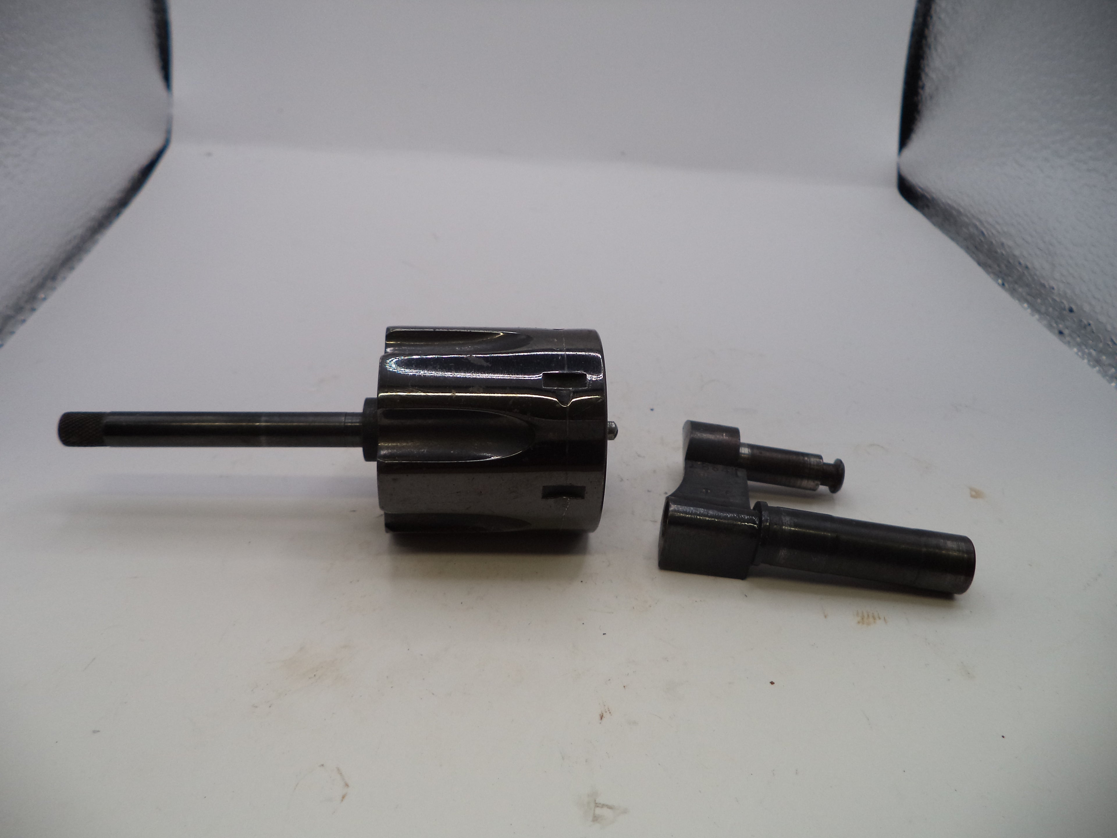 Smith & Wesson J Frame Model 34 Cylinder with Yoke - 4" Barrel Blue Steel .22 Long Rifle - Used OEM Part 3470