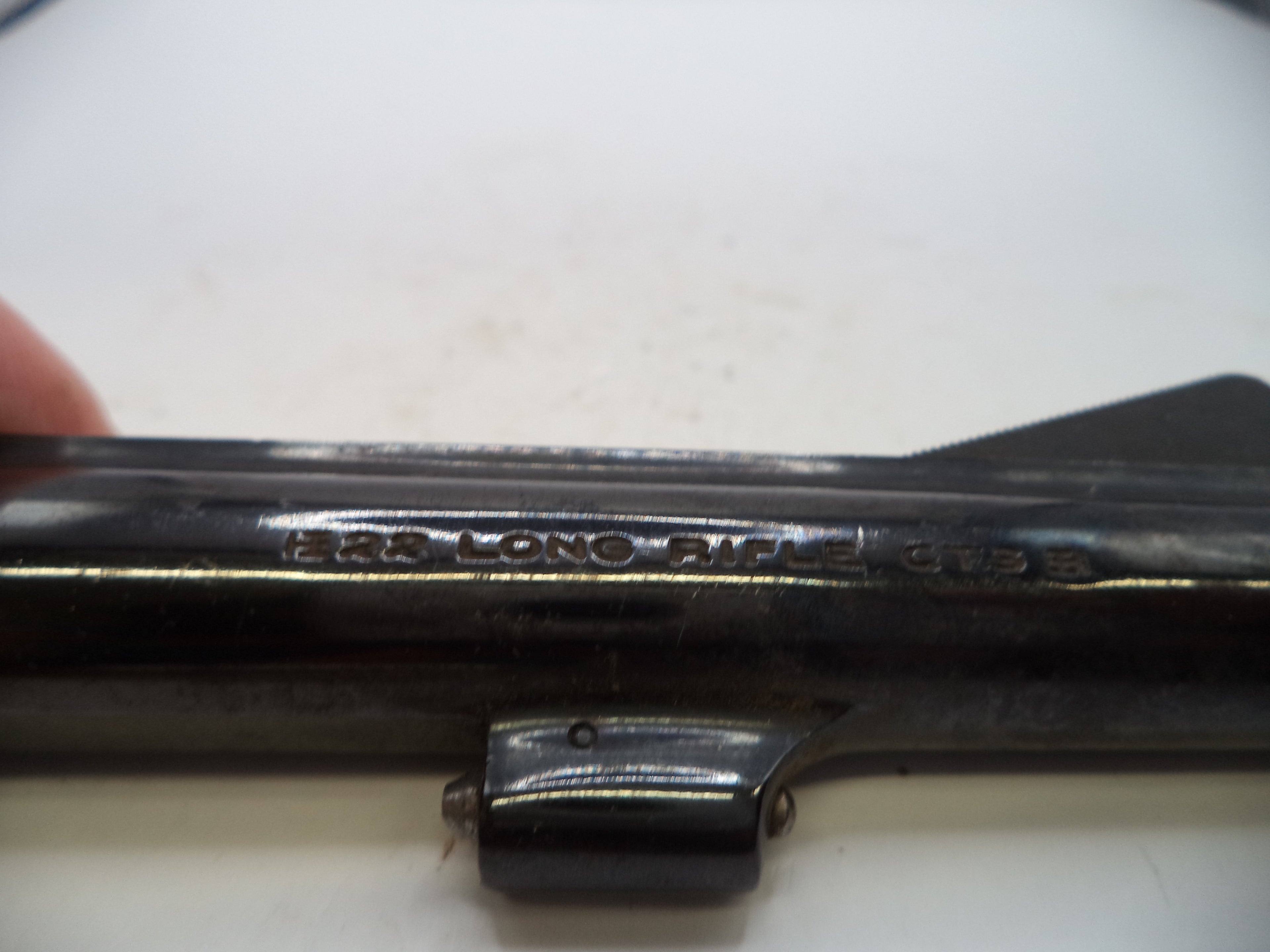3421C Smith & Wesson J Frame Model 34 4" Pinned Barrel .22 Long Rifle