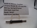 34167 Smith & Wesson J Frame Model 34 Stirrup, Spring & Swivel .22 Long Rifle