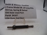 34167 Smith & Wesson J Frame Model 34 Stirrup, Spring & Swivel .22 Long Rifle