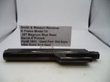 1931 S&W K Frame Model 19 6" Pinned Barrel Blue Steel 357 Magnum