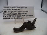 19187A Smith & Wesson K Frame Model 19 Target Trigger .500" Wide .357 Magnum
