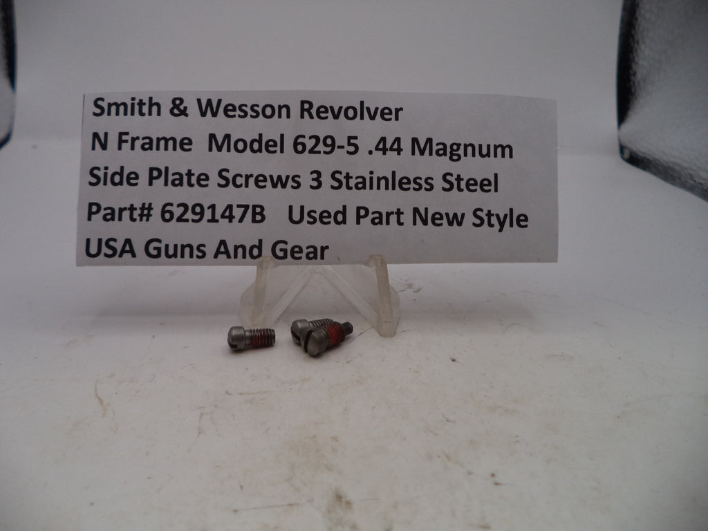 Smith & Wesson N Model 629-5 Side Plate Screws (3) .44 Magnum 629147B