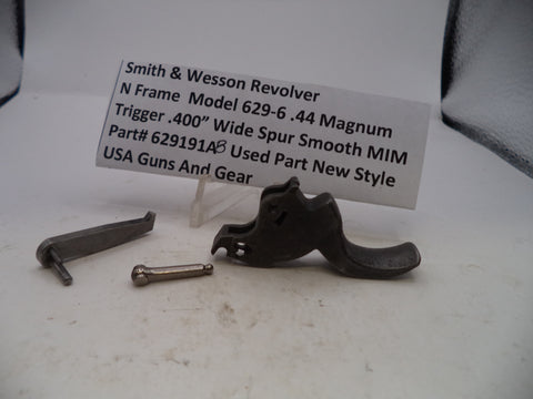 629191AB S&W N Model 629-6 Trigger .400" Wide Spur Smooth MIM .44 Magnum