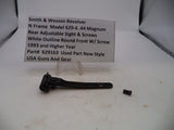 629163 S&W N Model 629-6 Rear Adjustable Sight White Outline .44 Magnum