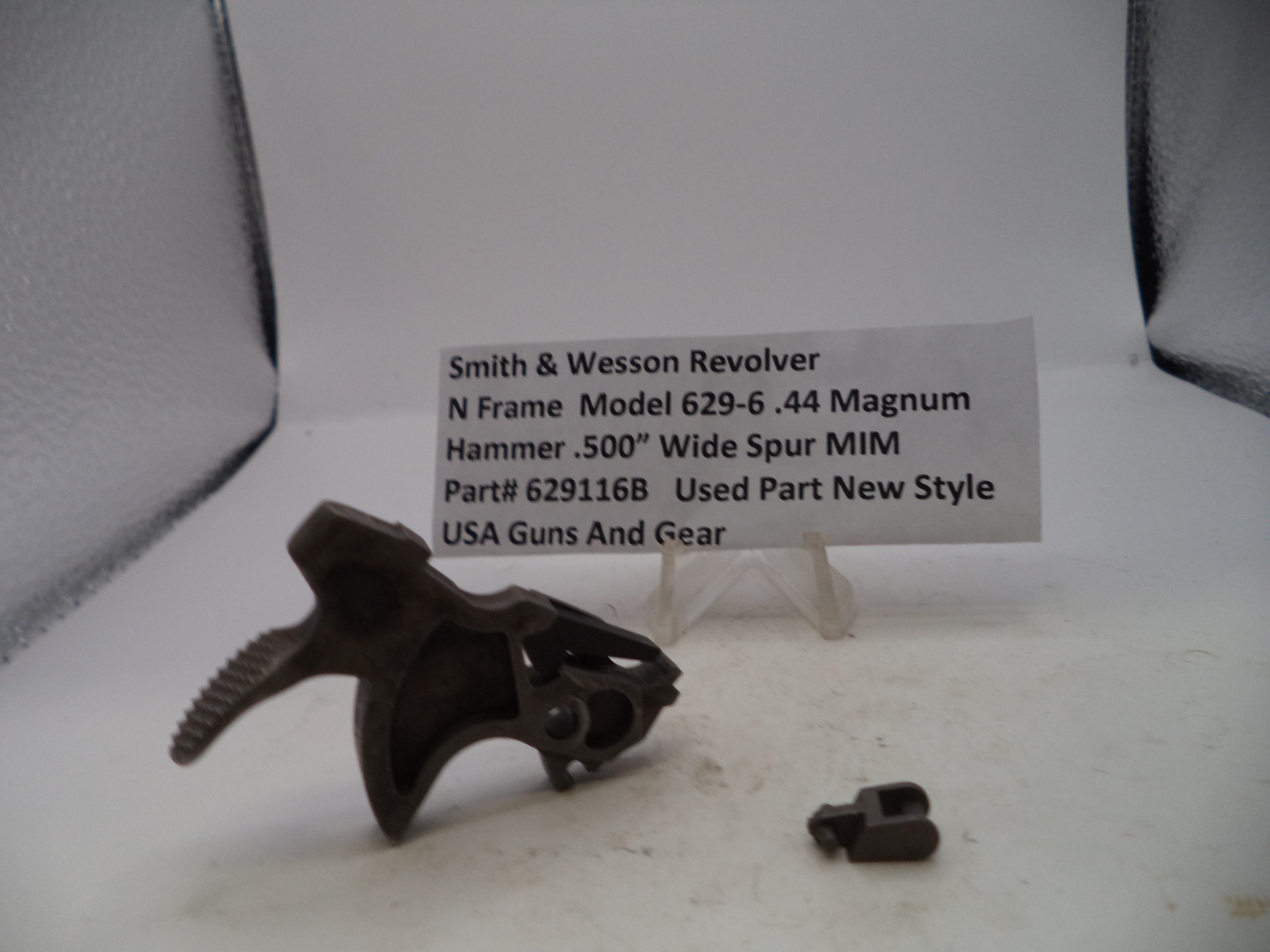 Smith & Wesson N Frame 629-6 Target Hammer - .500" Wide Spur MIM - .44 Magnum