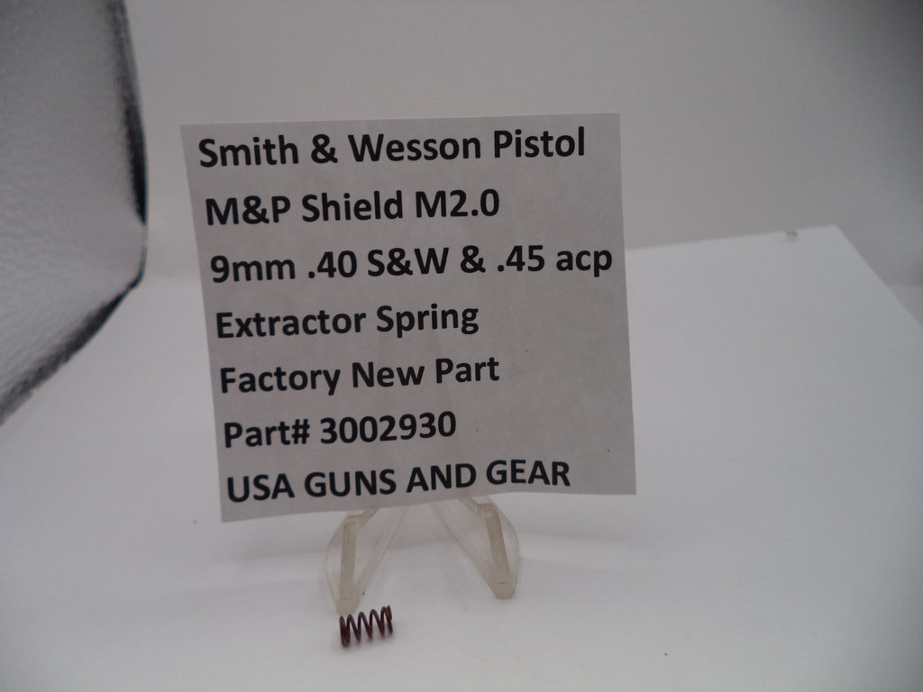 Smith & Wesson M&P Shield 9, 40, & 45 M2.0 Extractor Spring 3002930